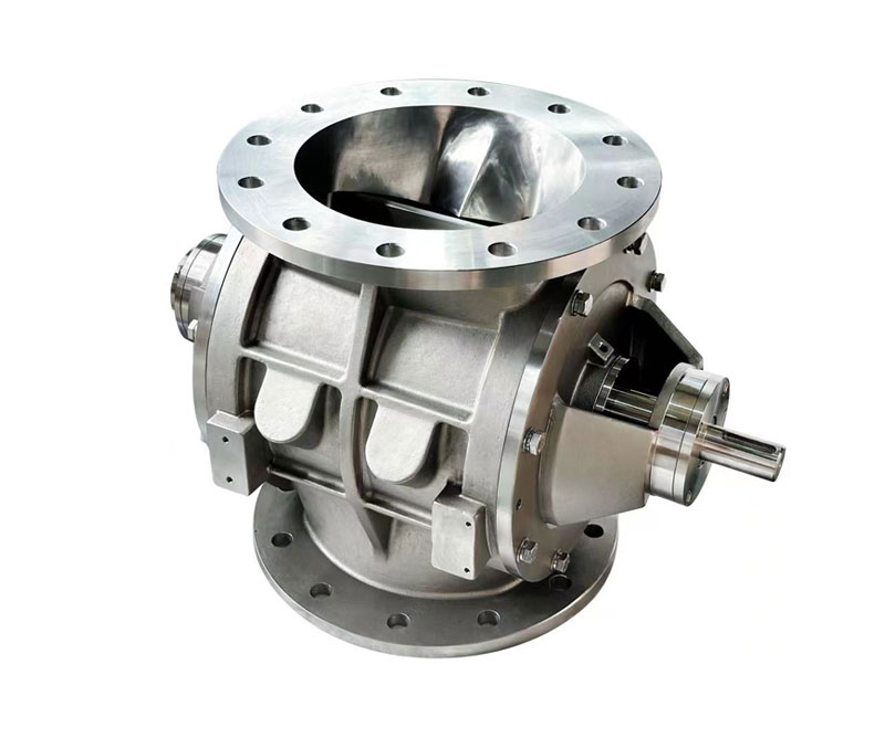 Granular rotary valve