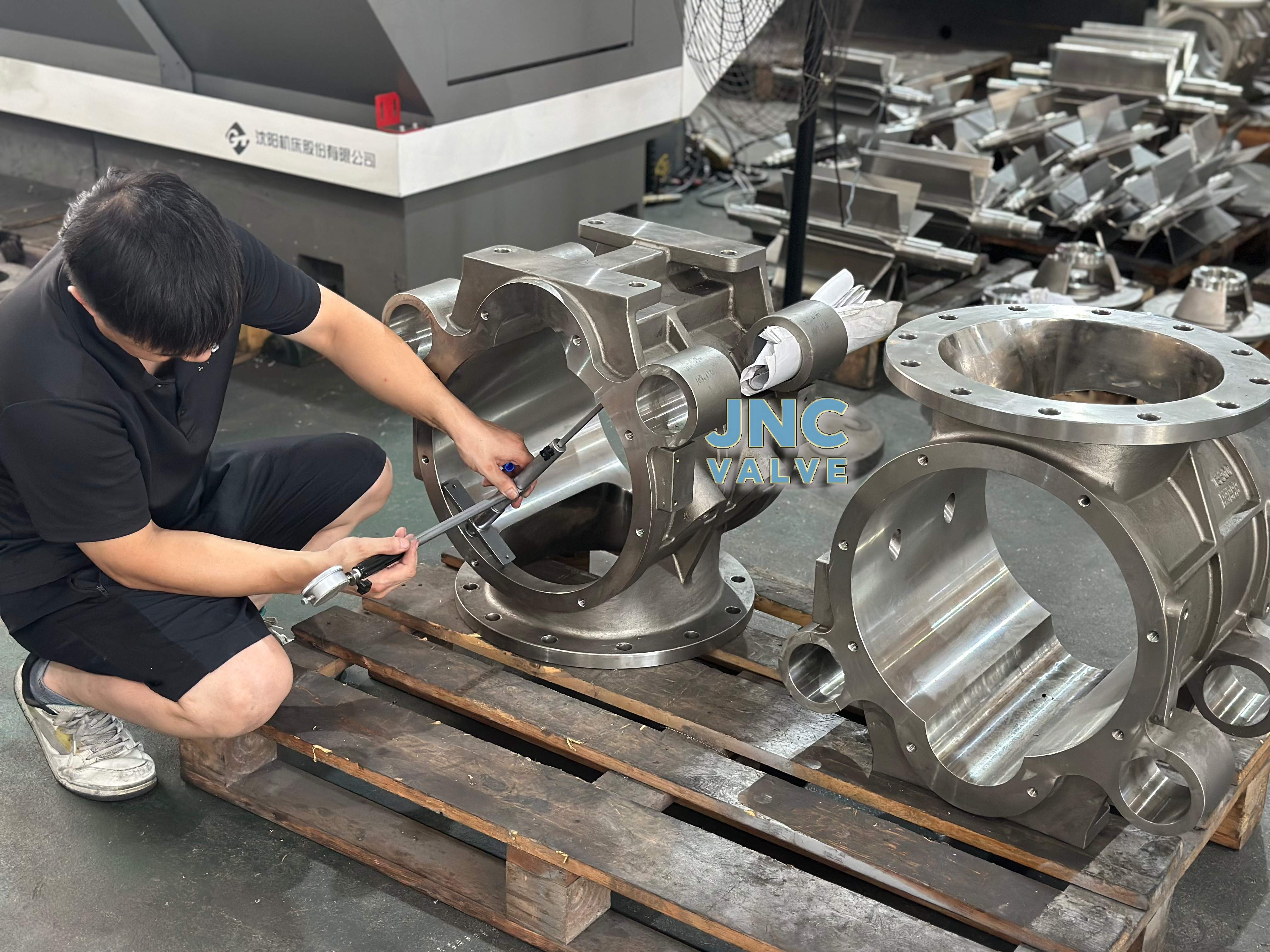 I’m handling some shear-sensitive materials. Are there valve options that can move them gently without breaking them down?